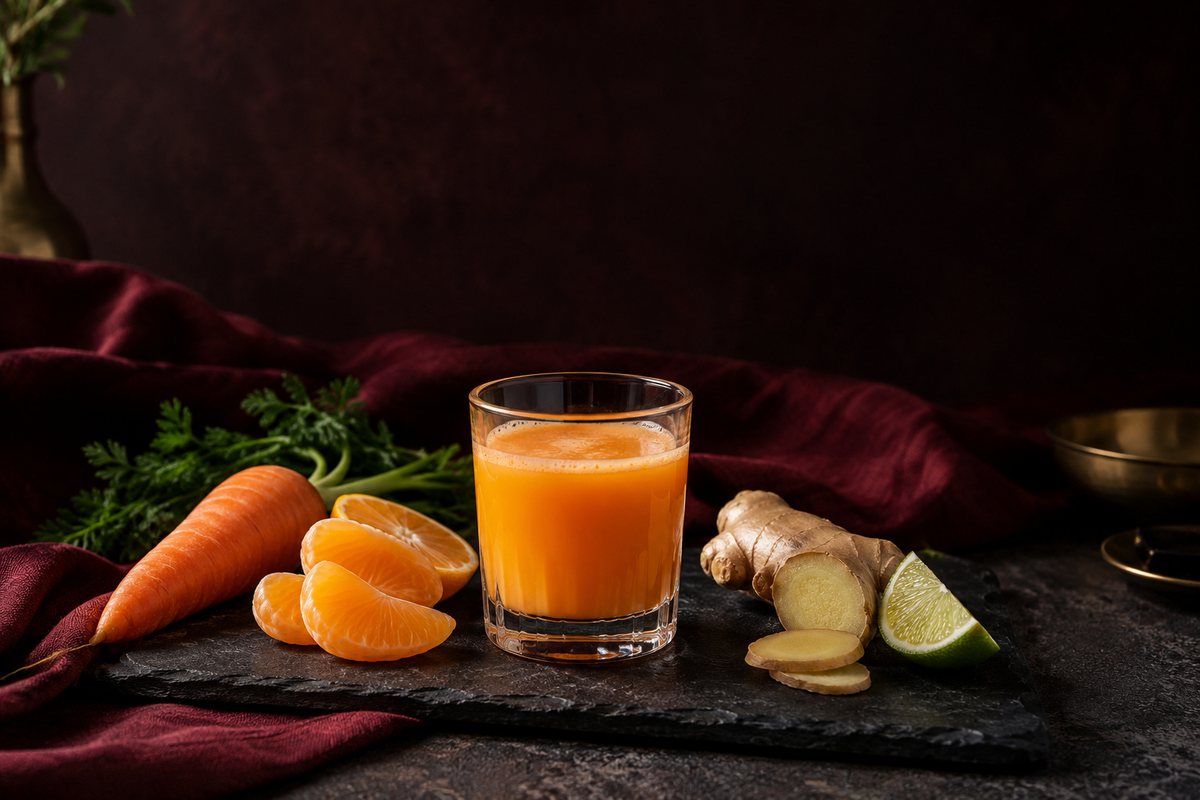 Carrot, orange & a touch of ginger from Mrs. Revell's family kitchen