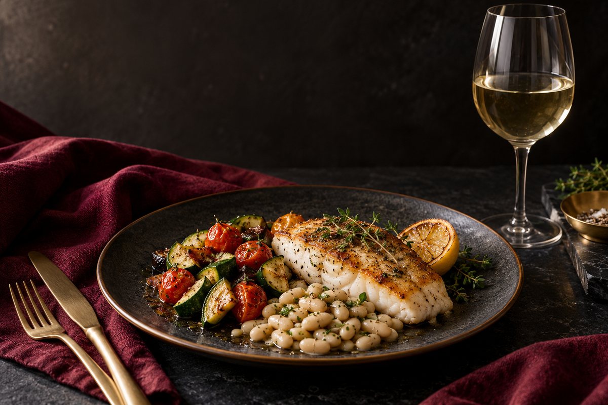 Baked cornmeal catfish from Mrs. Revell's family kitchen